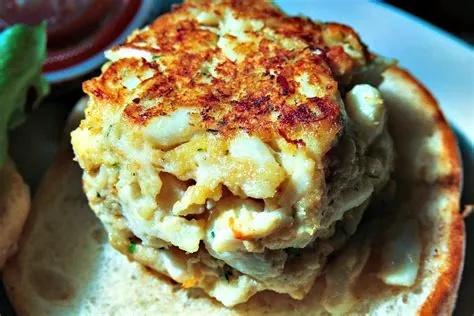  Baltimore Crab Cakes: A Spicy Symphony of Seafood Delights and Creamy Indulgence!