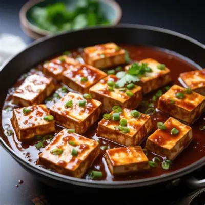  Mapo Doufu:  Savustetut🌶️ maut kohtaavat herkullisen pehmeän tofun🌱!